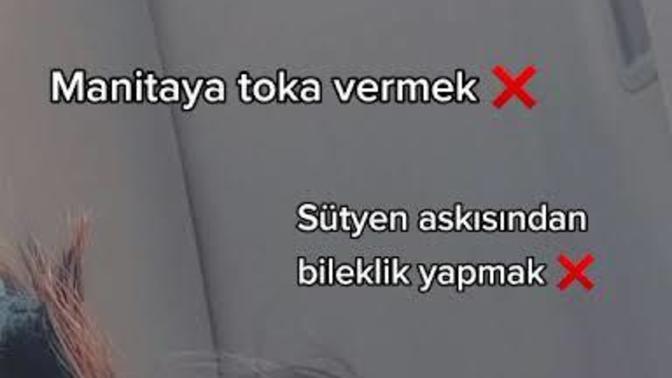 Sevgilinizin sütyen askısını bileklik yapar mısınız?