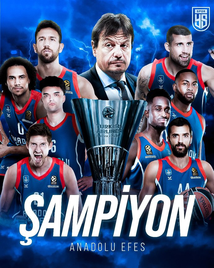 Anadolu Efes üst üste 2. kez EuroLeague şampiyonu oldu! Tarihe geçen bu büyük başarı hakkında ne düşünüyorsunuz?
