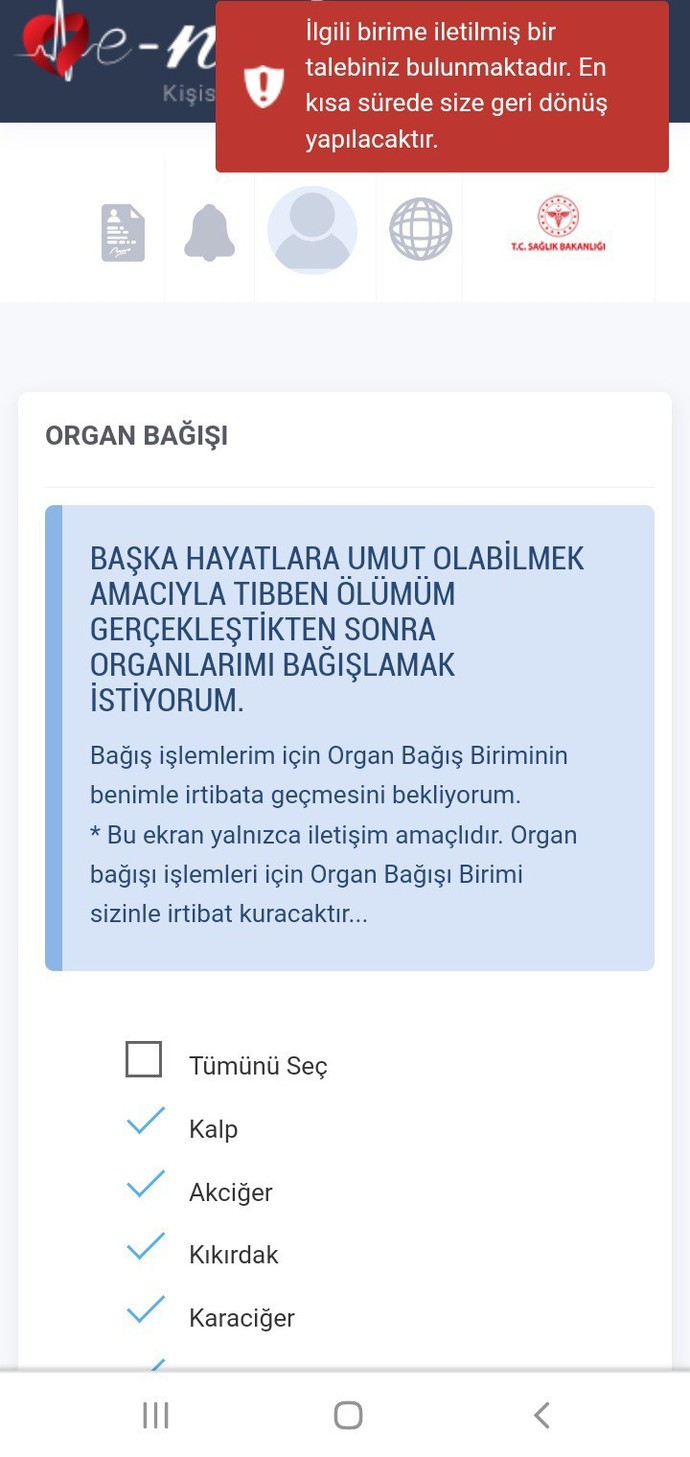 Organ bağışına sıcak bakıyor musunuz?