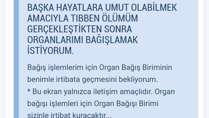 Organ bağışına sıcak bakıyor musunuz?