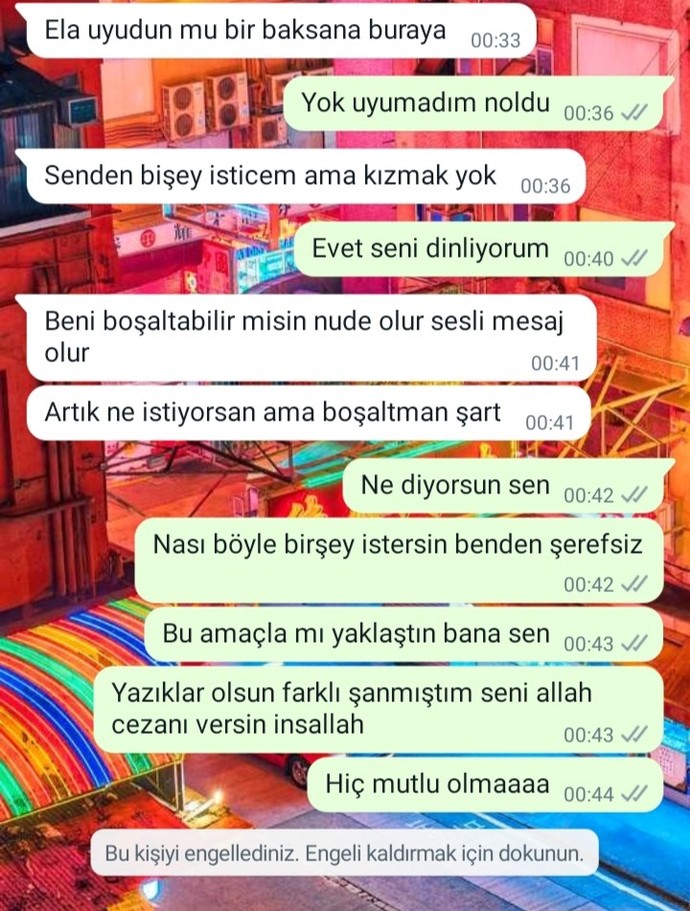 Erkeklerden soğumakta haklı değil miyim?