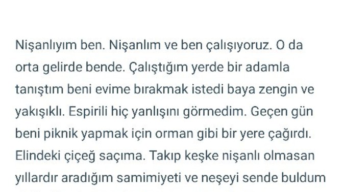 Nişanlıyken zengin adamın aklını çelmesi?