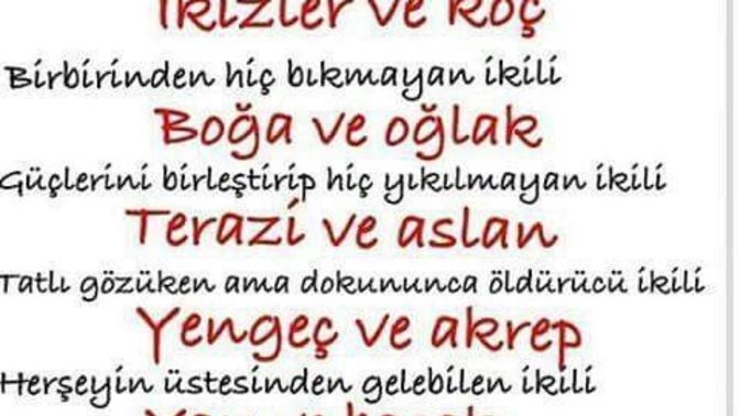 Burçlar birlik kurarlarsa ne olur?