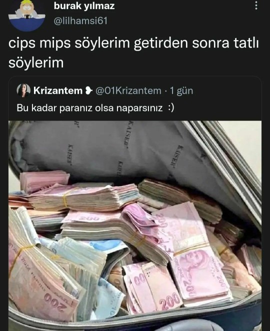 Sizin bu kadar paranız olsa ne yapardınız?