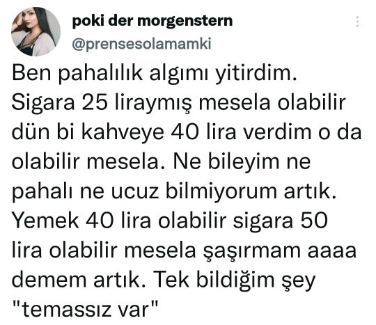Fiyat algınızı yitirdiniz mi?