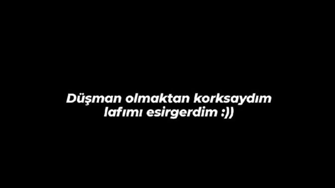 Lafınızı esirger misiniz?