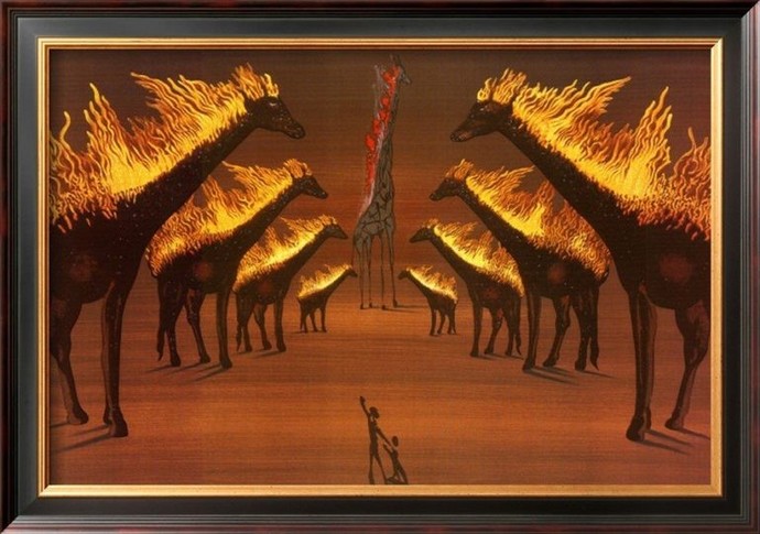 Sürrealist ressamların öncüsü olan Salvador Dali'nin hangi eserini gördüğün vakit çılgına dönüyorsun?