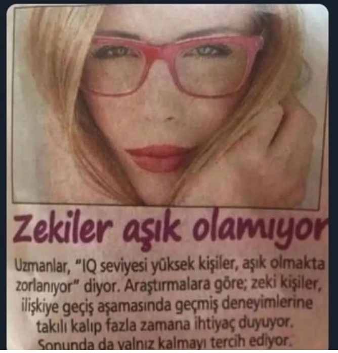 Aşık olamayanlardan mısın?
