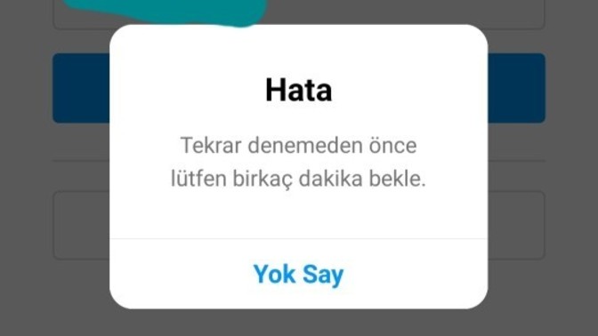 İnstagrama giremiyorum neden?