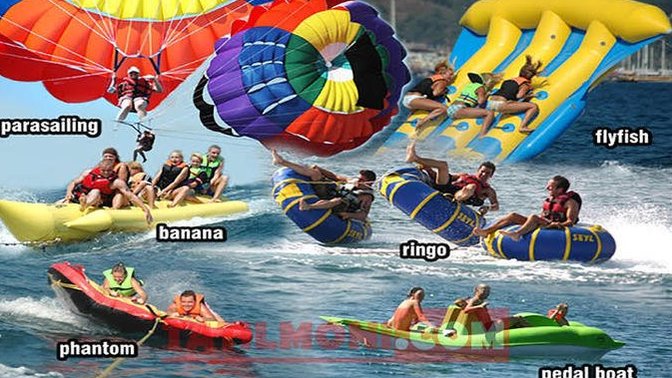 Tatilde su sporları yapar mısınız?