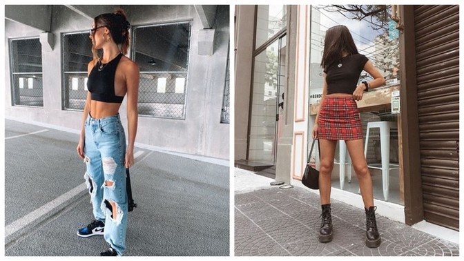 Crop mu mini etek mi seksi?