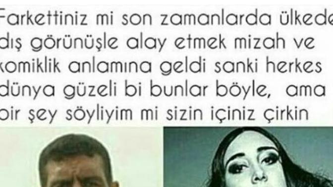 Kusurlarınızla dalga geçer misiniz?