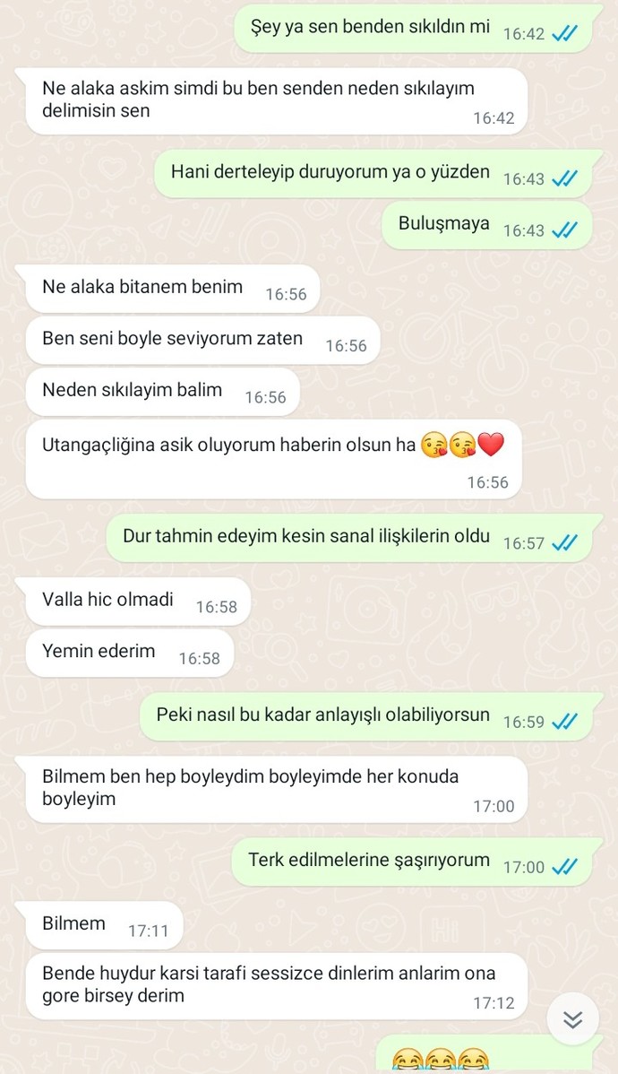 Bu çocuk hep aldatılmış ya böyle bir erkeği kim niye aldatsin ki 😂