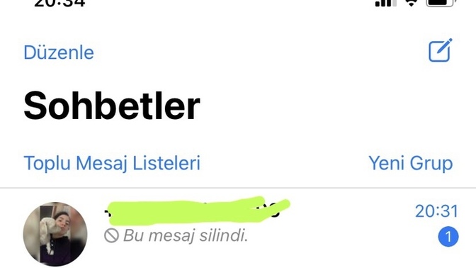 Engellediğim kız engellemişsin diye yazdı. Sizce bir şey yazayım mı?
