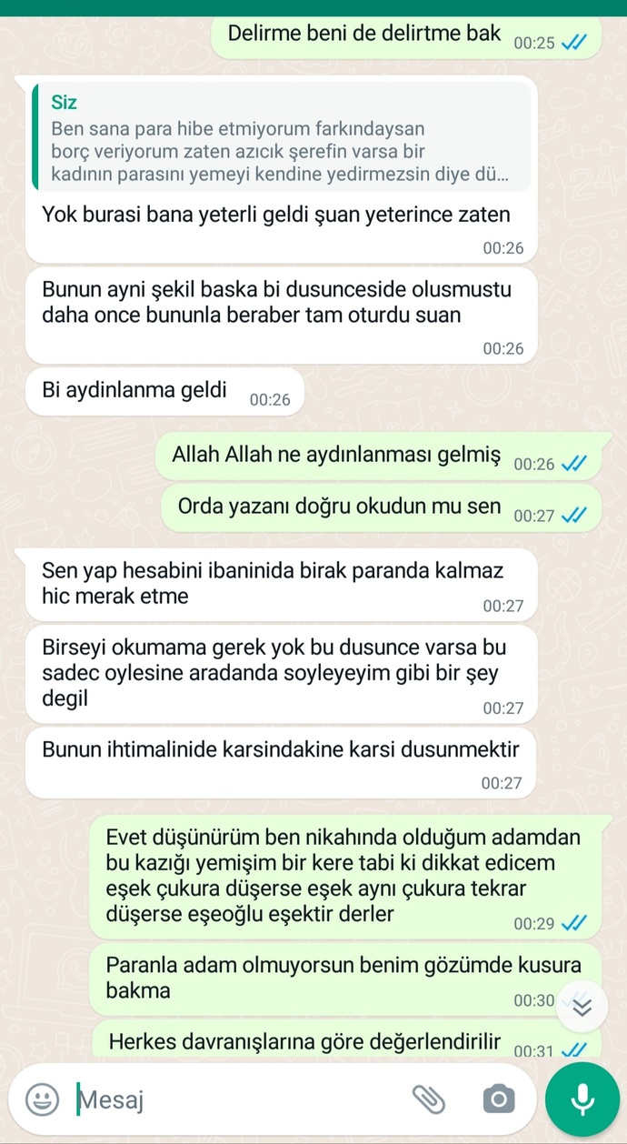 Kim haklı bu konuşmada sizce?