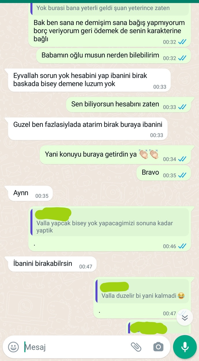 Kim haklı bu konuşmada sizce?
