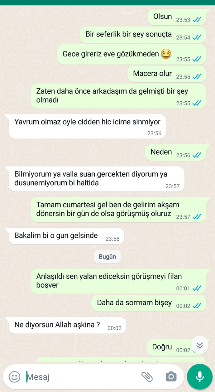 Kim haklı bu konuşmada sizce?