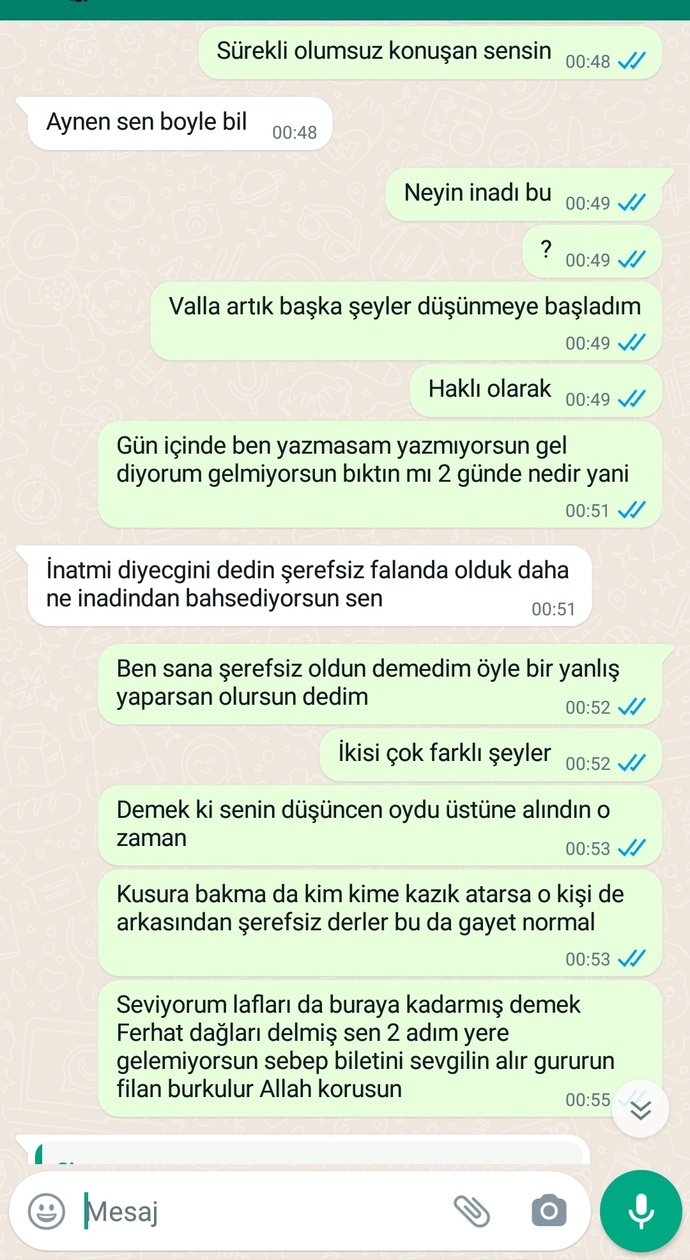 Kim haklı bu konuşmada sizce?