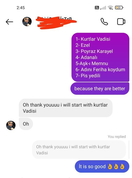 Yabancı birine Türk dizisi ne önerirdiniz?