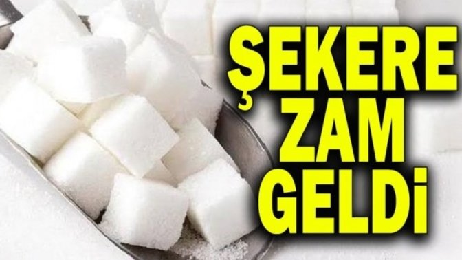 Şekere %100 zam geldi, 5 kg şeker 110 lira oldu. Ne düşünüyorsunuz?