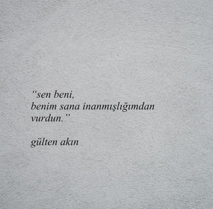 Siz hiç inandığınız yerden kırıldınız mı?