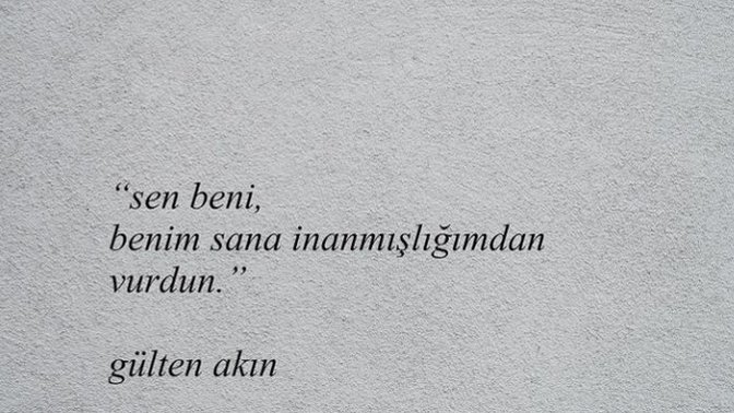 Siz hiç inandığınız yerden kırıldınız mı?