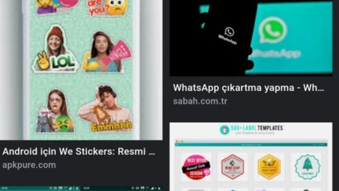 Bildiğiniz iyi bir sticker yapma programı var mı?