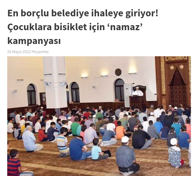 Çocuklar namaz kılsın diye bisiklet vermek ne kadar doğru bir şey, bu konu hakkında ne söylemek istersiniz?