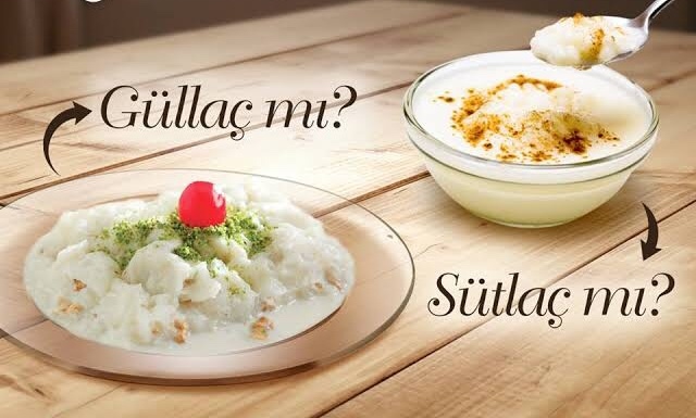 Güllaç vs. Sütlaç hangisi?