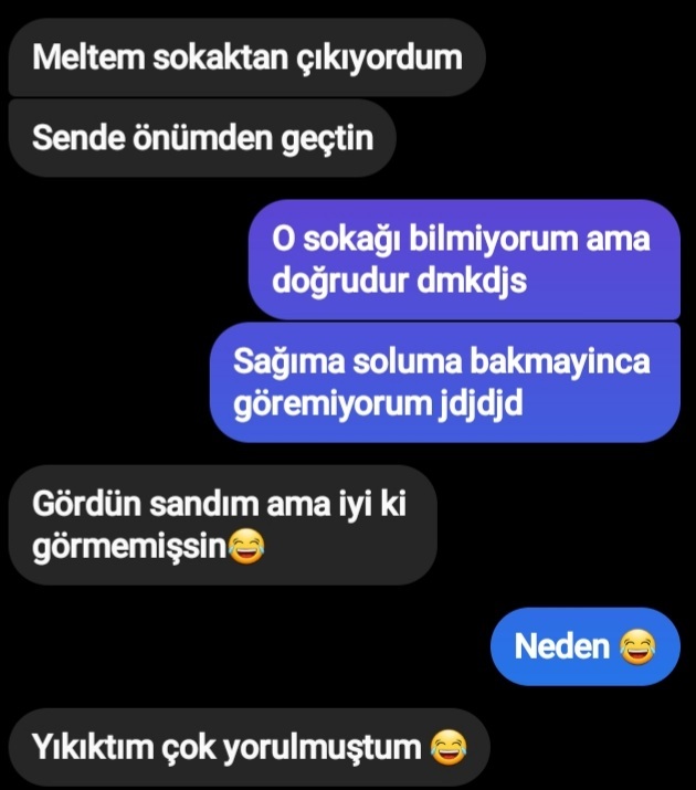 Hiç sosyal medyada tanıştığınız kişiyi tesadüfen reelde gördünüz mü?