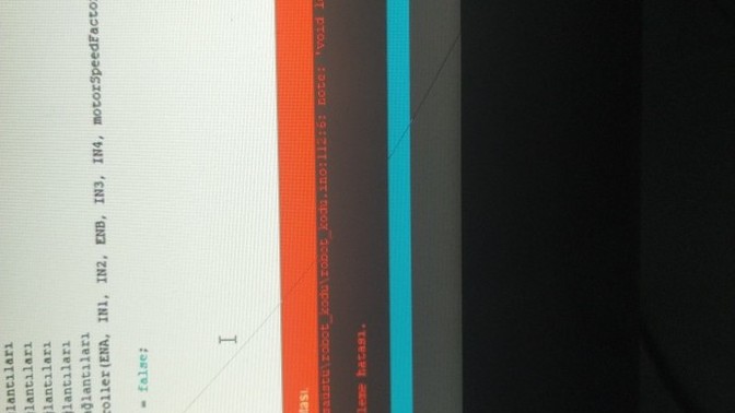 Arduino uno kartı derleme hatası?