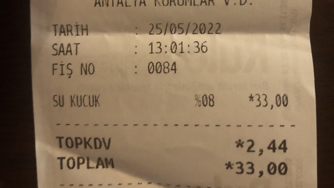 Su 33 tl olur mu be?