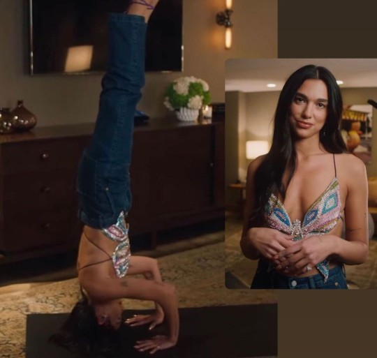 Dua Lipa günlük kıyafetleriyle yoga yaptı, siz bunu yapabilir miydiniz?