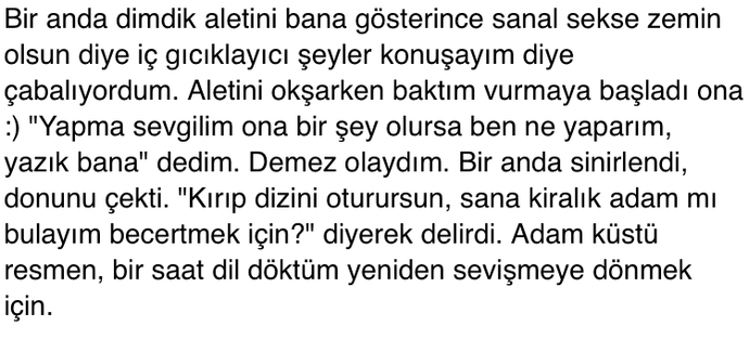 Sextingte sizi şok eden olaylar oldu mu?