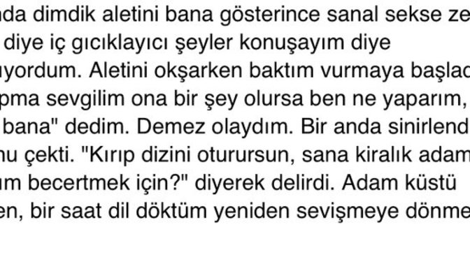 Sextingte sizi şok eden olaylar oldu mu?