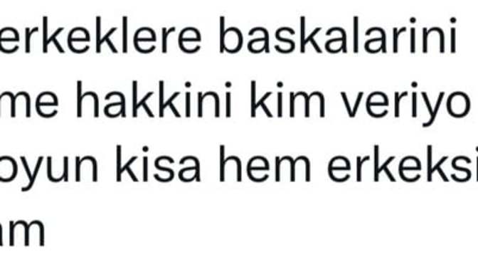 Kizlar 177 erkeklere kısa diyor , erkekler me yapacak?