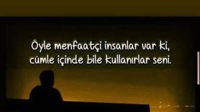 Menfaatçi insanları bir çırpıda anlar mısınız?