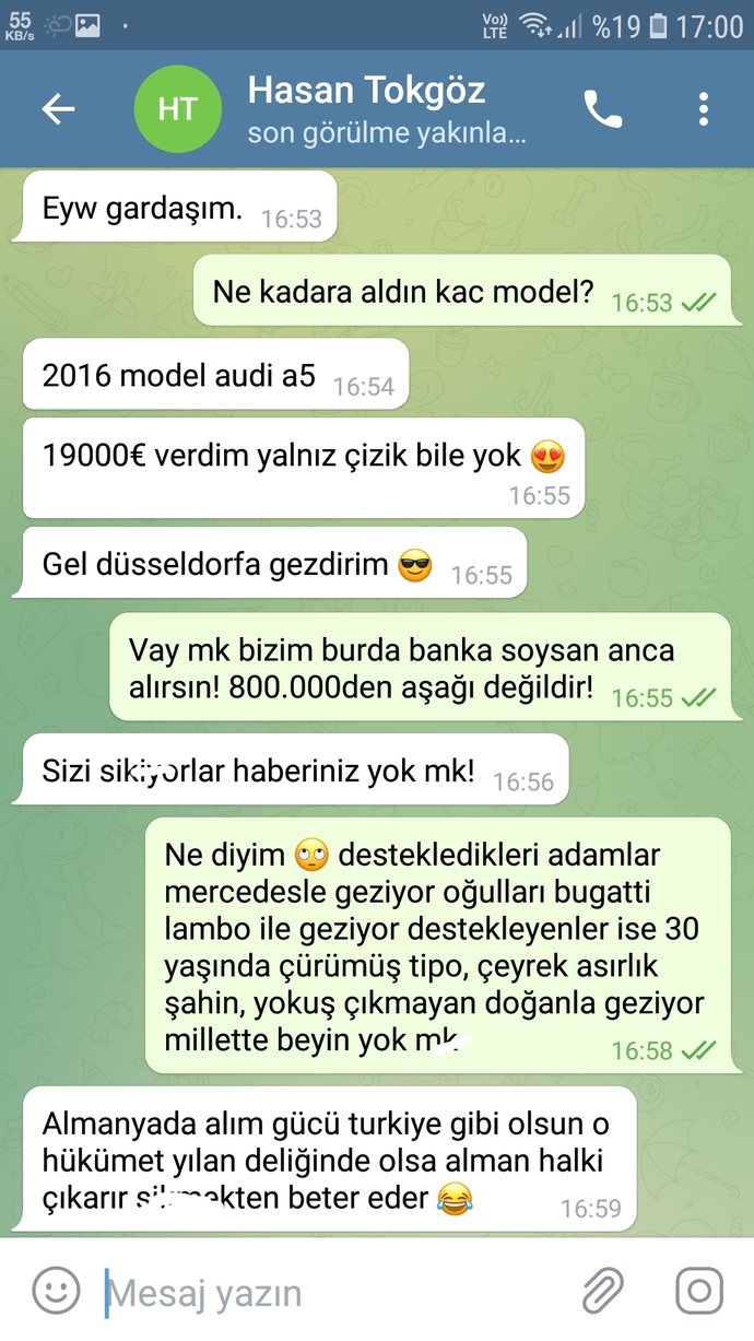 Yurtdışındaki akrabalarınız Türkiyeye gelmemek için nasıl bir bahane uyduruyor?
