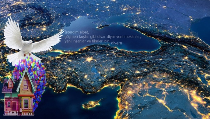 Uçan bir eviniz olsun ister miydiniz?