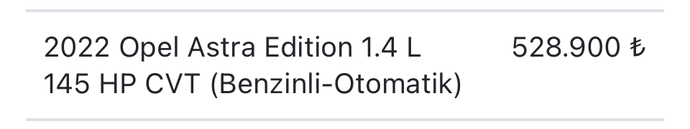500 bin liranız var ve araba almak istiyorsanız hangisini tercih edersiniz?