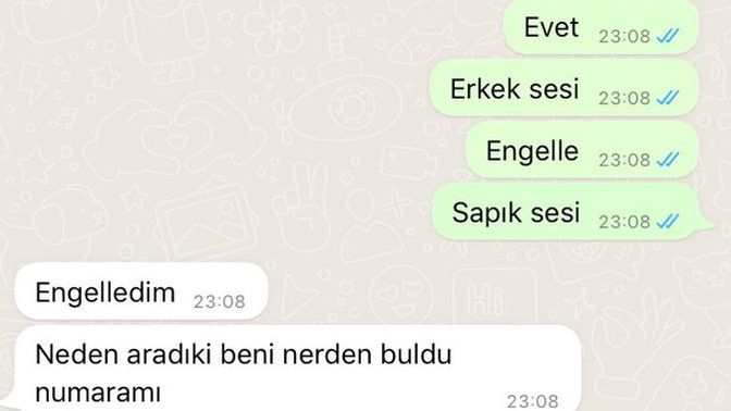 Tanımadığınız bir numara sizi aradığında hafif bir gerilme oluyor mu sizde de😃?