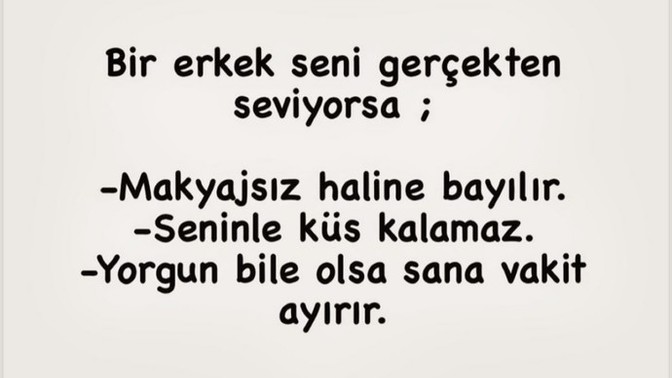 Erkekler sevdiği kadının makyajsız haline bile bayılır mı?