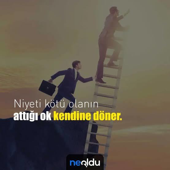 Niyeti kötü olanın attığı ok kendine döner mi?