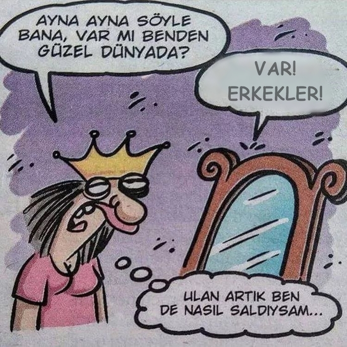 HEMEN SALANLAR İÇİN BİR KARİKATÜR