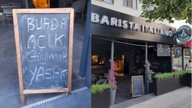 Şort giydiği için kafeden kovuldu! Şort giymek suç mu?