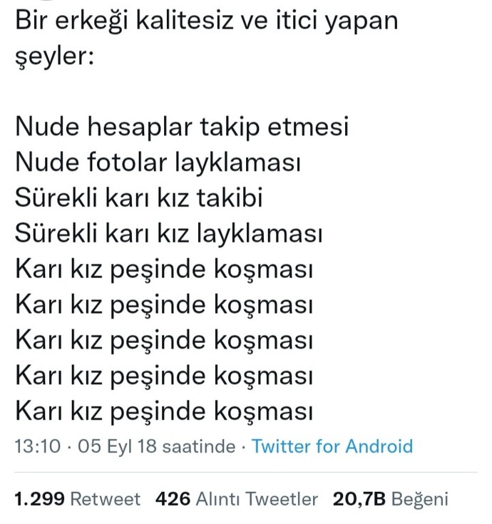 Katılıyor musunuz bu twite?