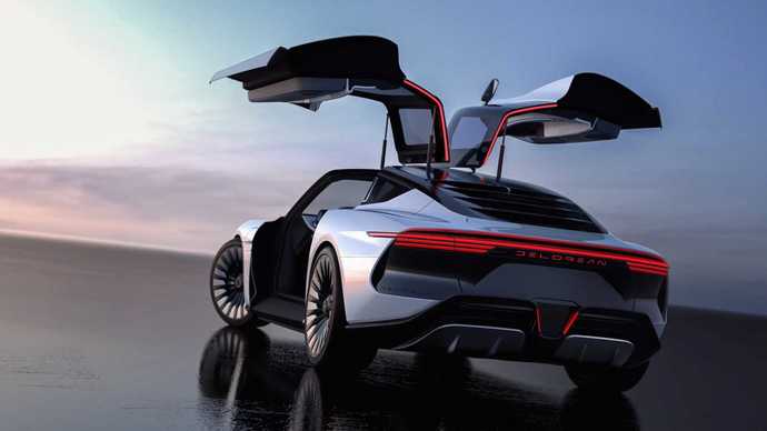 Yeni model DeLorean Alpha5 tanıtıldı. Arabayı beğendiniz mi?