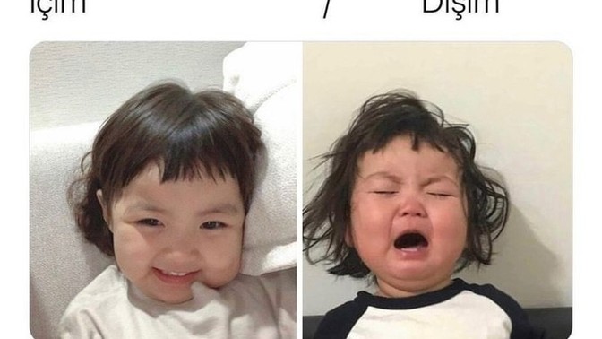 Dışa yansıttığınla, içindeki sen aynı mı?