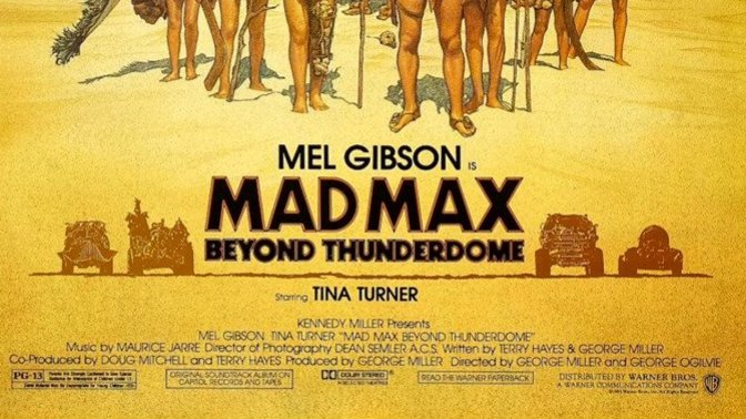 Mad Max 3 Filmini İzlediniz Mi?