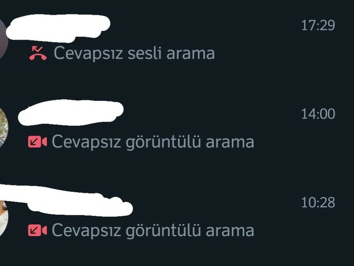 Sizi arayan herkes ulaşabilir mi?